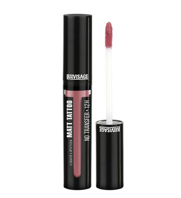 LuxVisage Liquid lipstick MATT TATTOO No transfer 12H tone 104 LILAC NUDE